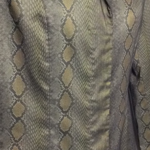 Cache snakeskin long jacket size 4 - Picture 4 of 6